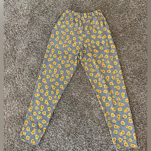 Vintage Steven Ross, Naturally Sunflower Trousers 🌻 - Picture 3 of 4